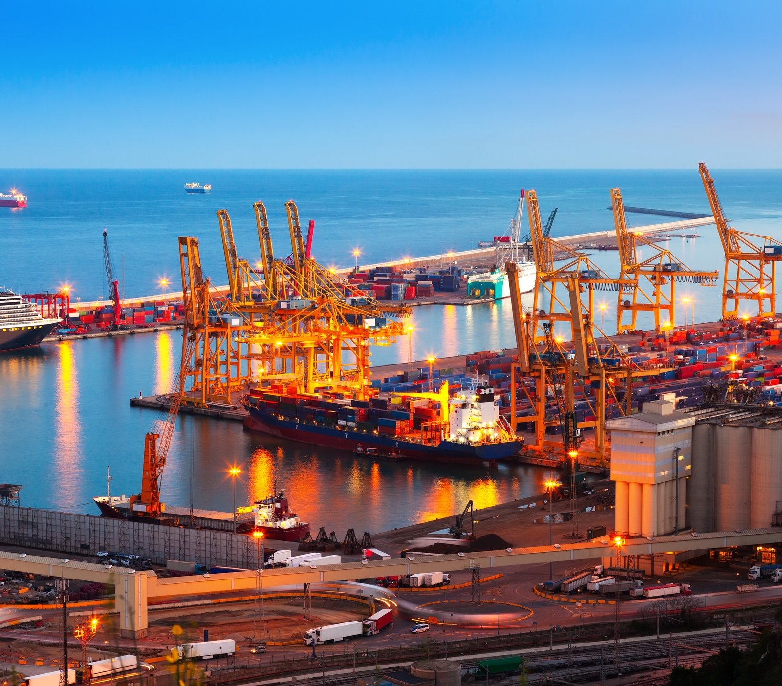 Our team managing diverse imports and exports